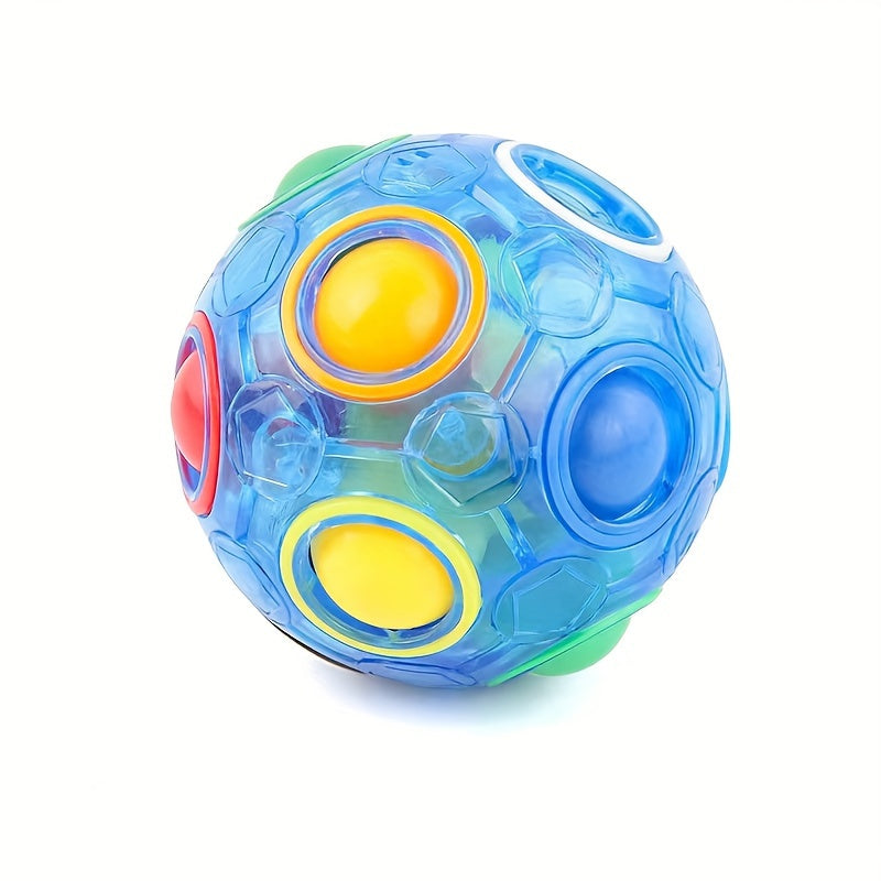 Candy Regenboog Drukblokken | 12-Gaats Sensorisch Speelgoed | Kerstcadeau