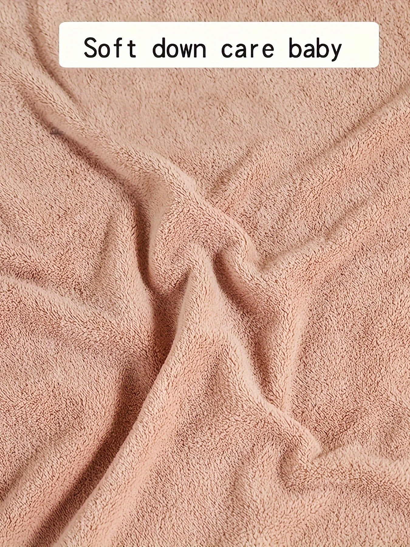 Kinderbadjas microvezel | Sneldrogend strand & douche 0-3j