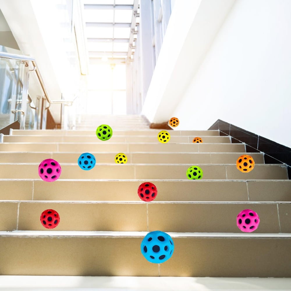 Super Stuiterbal Ruimtebal – Bouncend Speelgoed voor Kinderen 5+