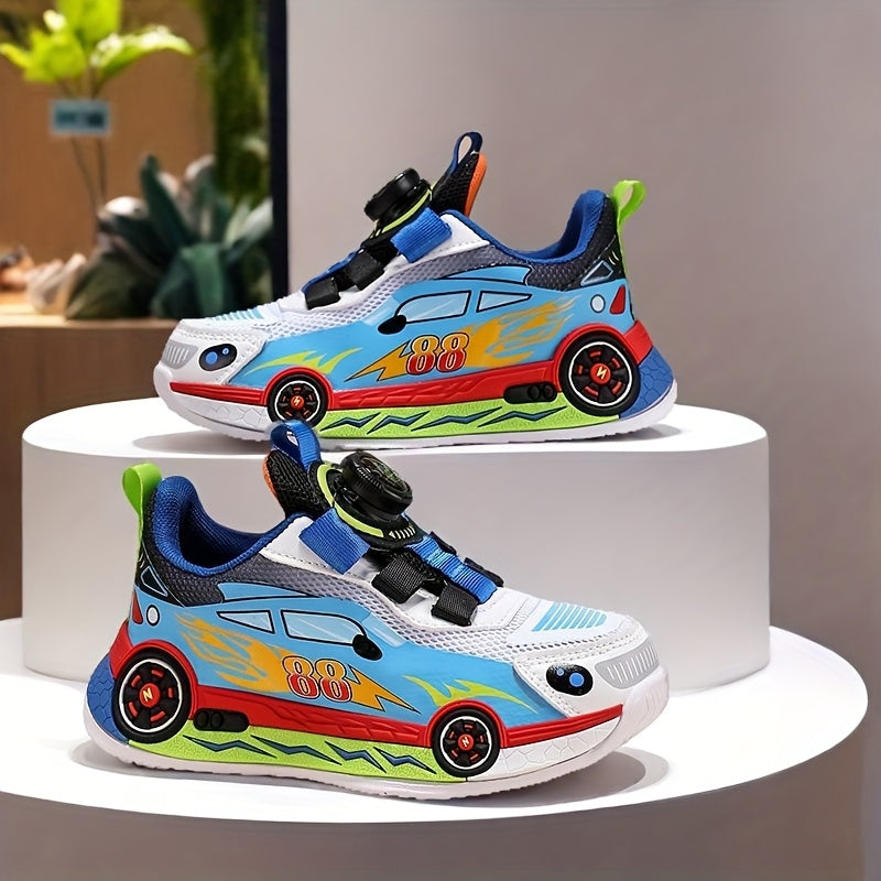 Trendy Race Sneakers Kinderen | Ademend, Lichtgewicht & Verstelbare Sluiting