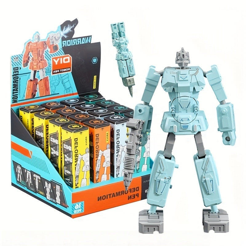 Morphing Robot Pen voor Kinderen | 2-in-1 Creatieve Pen & Speelgoed