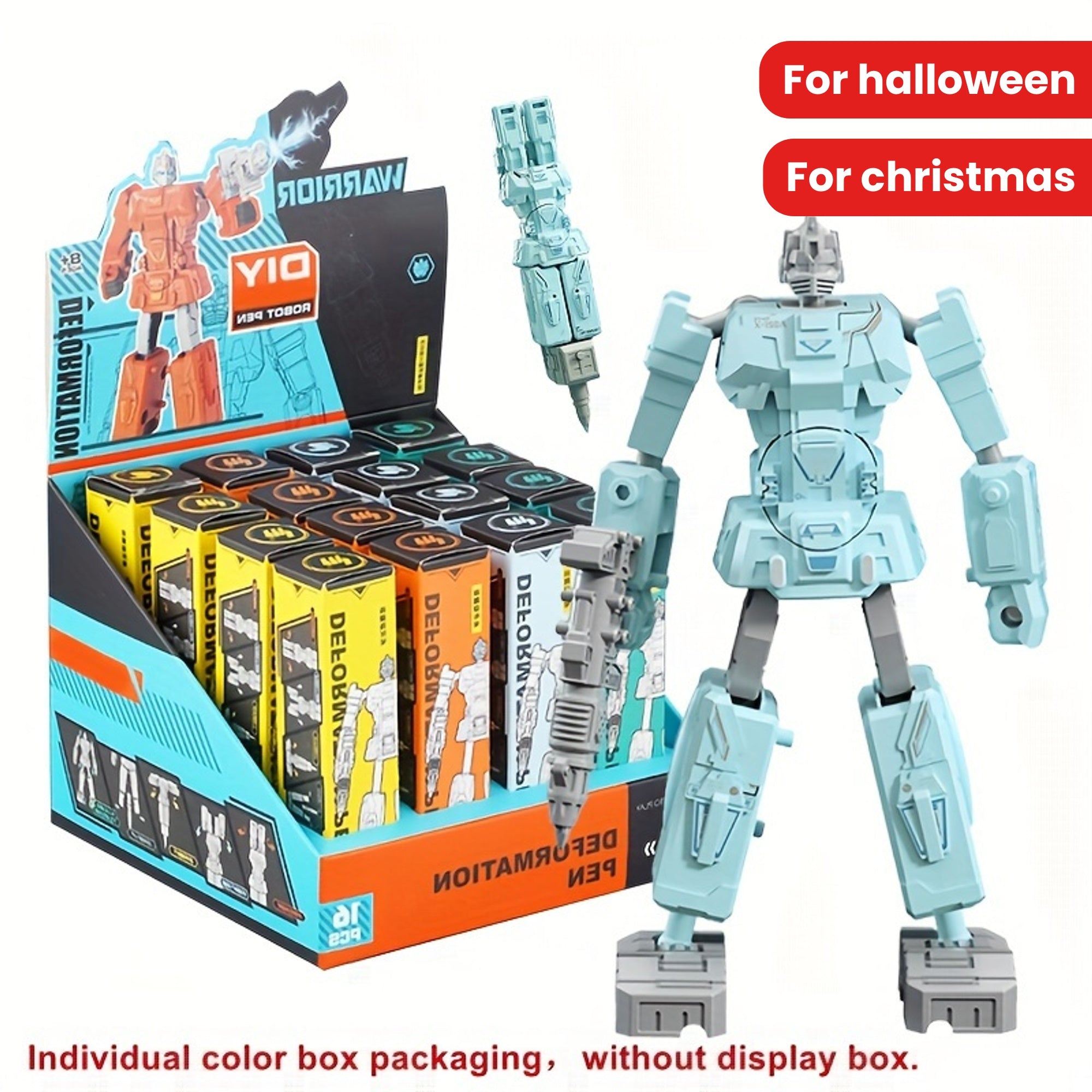 Morphing Robot Pen voor Kinderen | 2-in-1 Creatieve Pen & Speelgoed