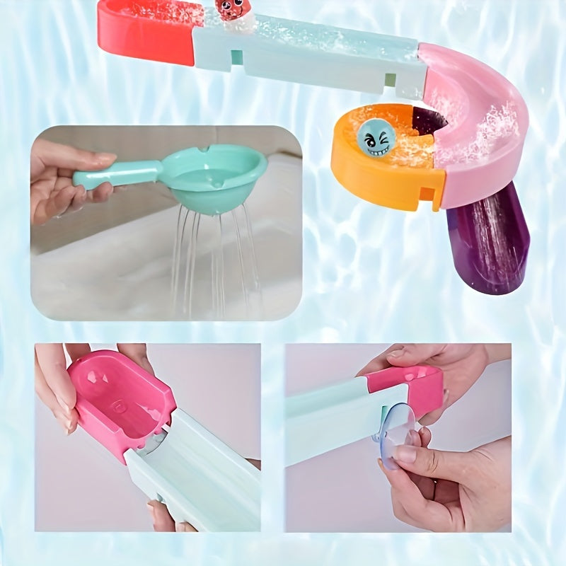 Marble Run Bad Speelgoed | Interactief Waterplezier voor Peuters | Leuke Douche Speelset zonder Batterijen