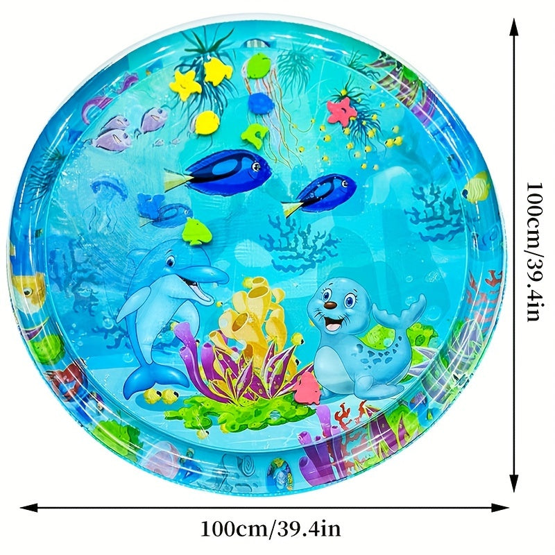 Grote Ronde Inflatable Watermat | Cartoon Kruipmat | Perfect Vakantiegift