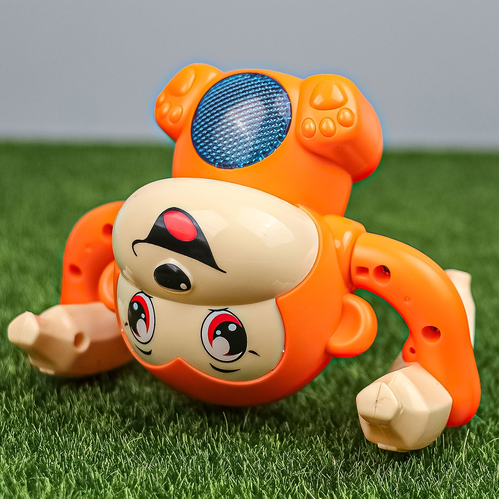 Interactieve Lichtgevende Aap – Lopend Speelgoed met Bewegend Hoofd | Speels Cadeau voor Kinderen en Baby's