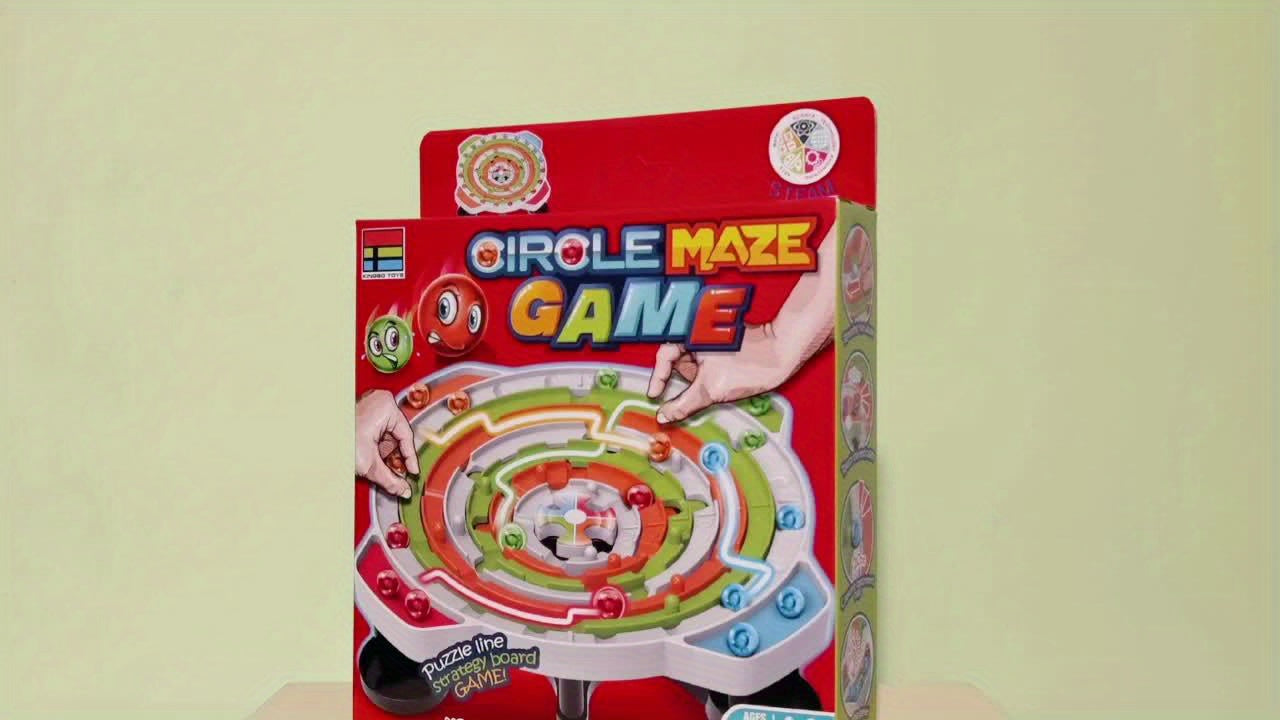 Brain-Boosting Puzzle Balspel | Strategisch & Logisch Denkspel op Schaakbord