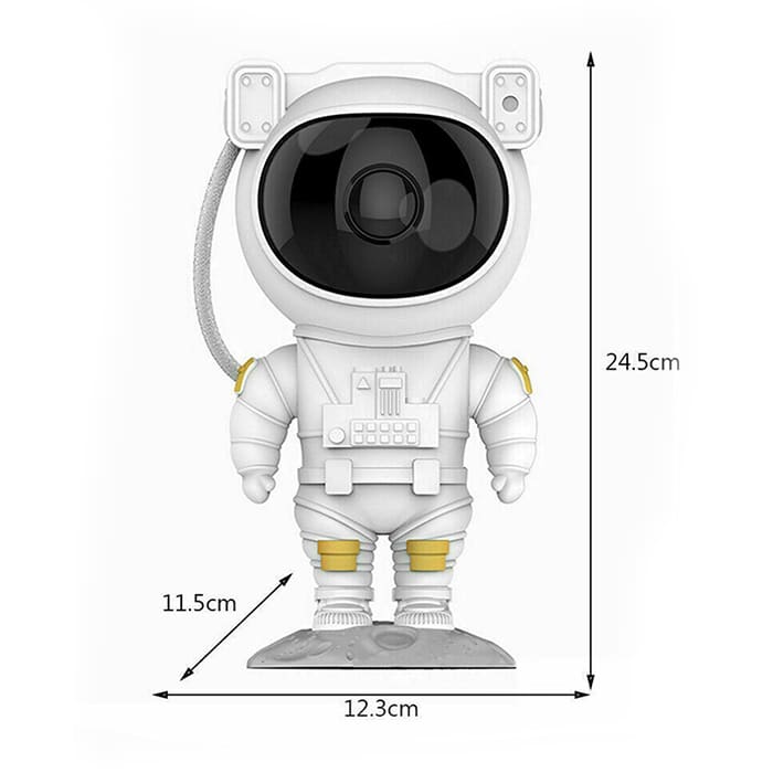 AstronautLamp, un proiettore notturno con effetto galassia e luce a LED