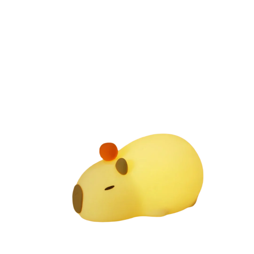 Capybara Nachtlampje Kind | Dierenlamp voor Slaapkamer