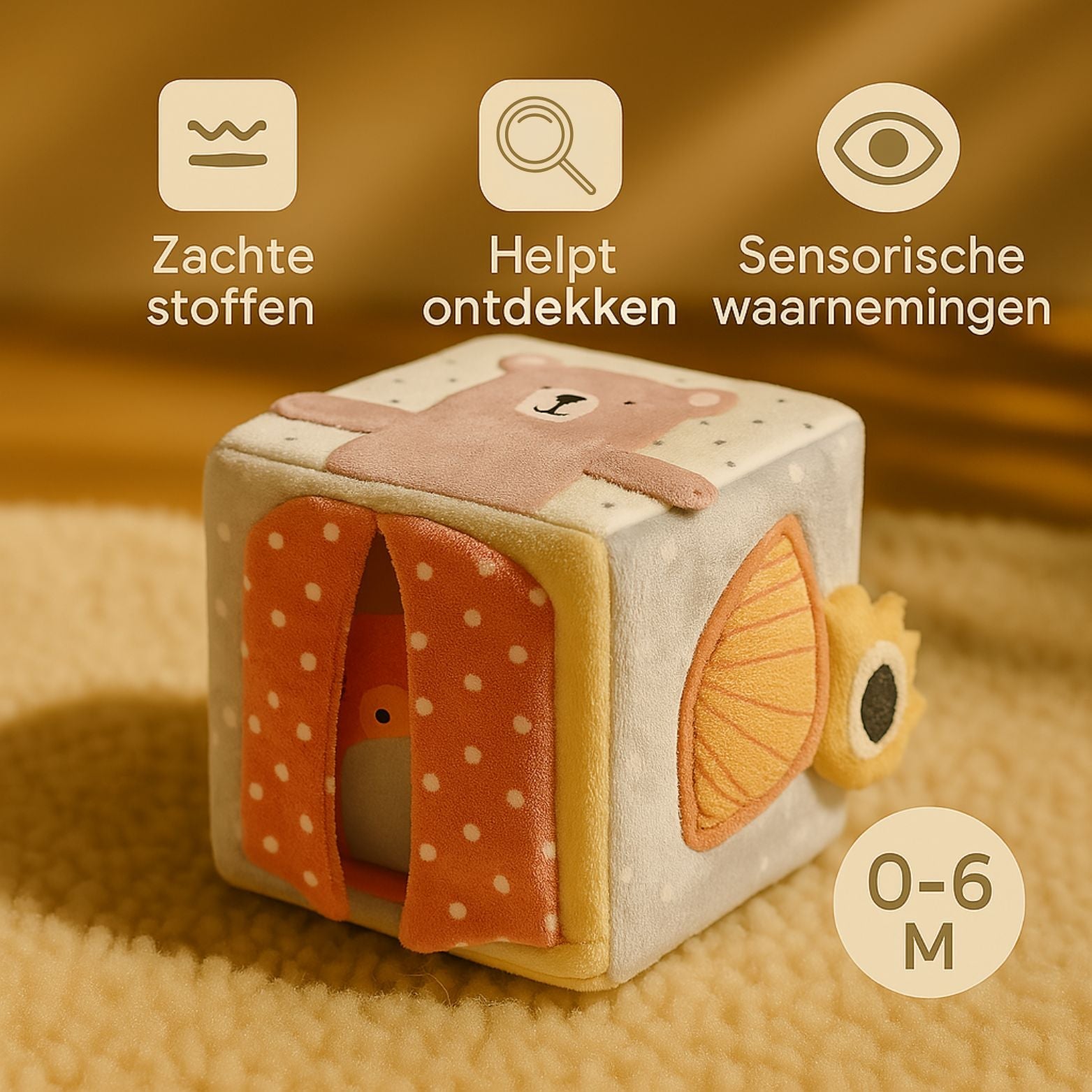 Complete Montessori Speelgoedset voor Pasgeboren Baby's - Educatief Kraamcadeau voor Jongens en Meisjes vanaf 0 Jaar - Babyspeelgoed voor Zintuiglijke Ontwikkeling