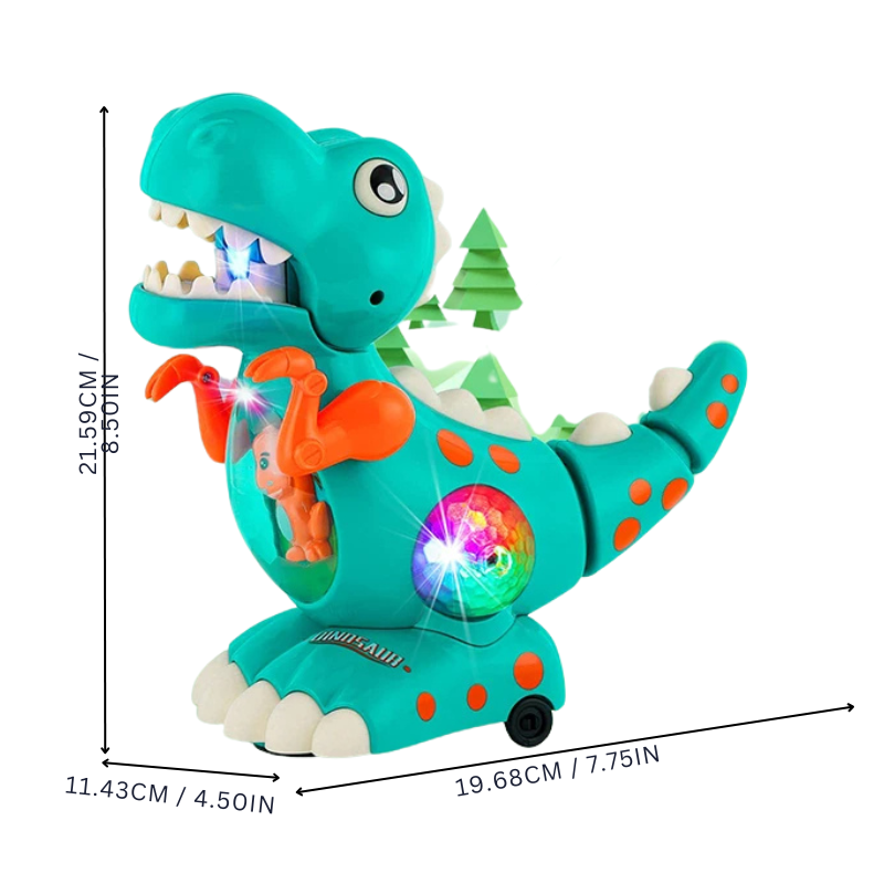 Dansende Dinosaurus | Met Knipperende Lichten & Muziek – Speelgoed voor Jongens & Meisjes