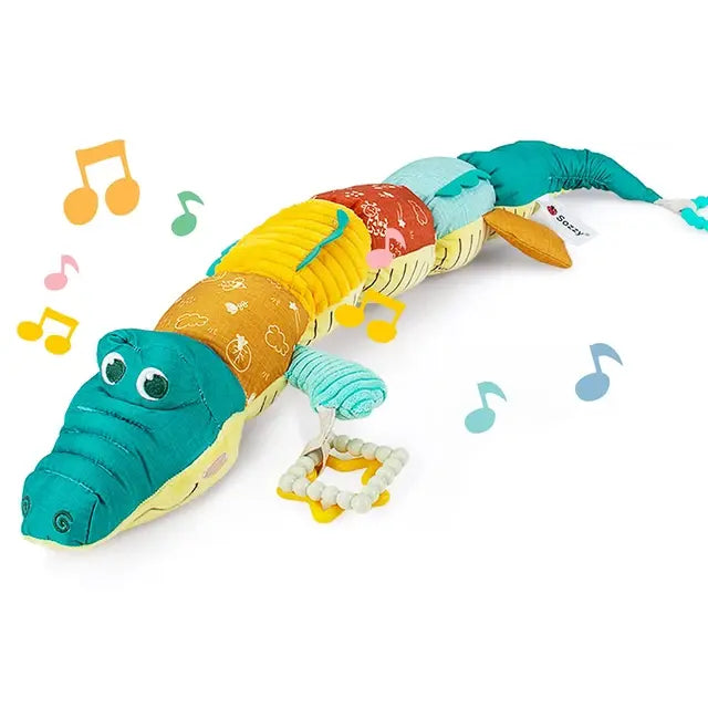 Muzikale Rammelaar Caterpillar – Speelgoed voor Baby’s 0-12 Maanden