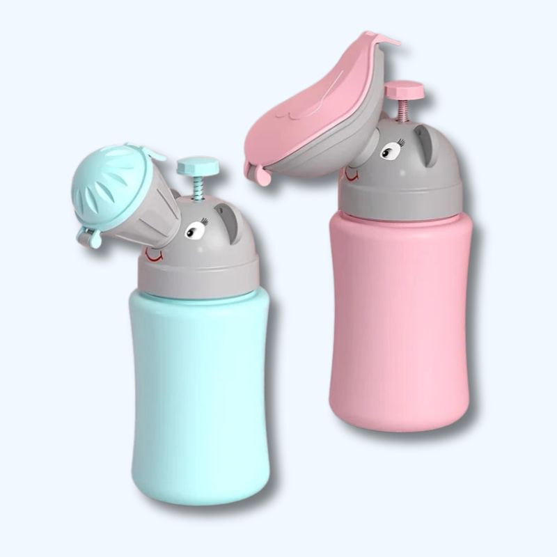 Draagbare Lekvrije Hygiënische Toilet Urinaal voor Kinderen | Nood Potjes Flessen voor Jongens en Meisjes van 3, 4, 5, 6+ Jaar