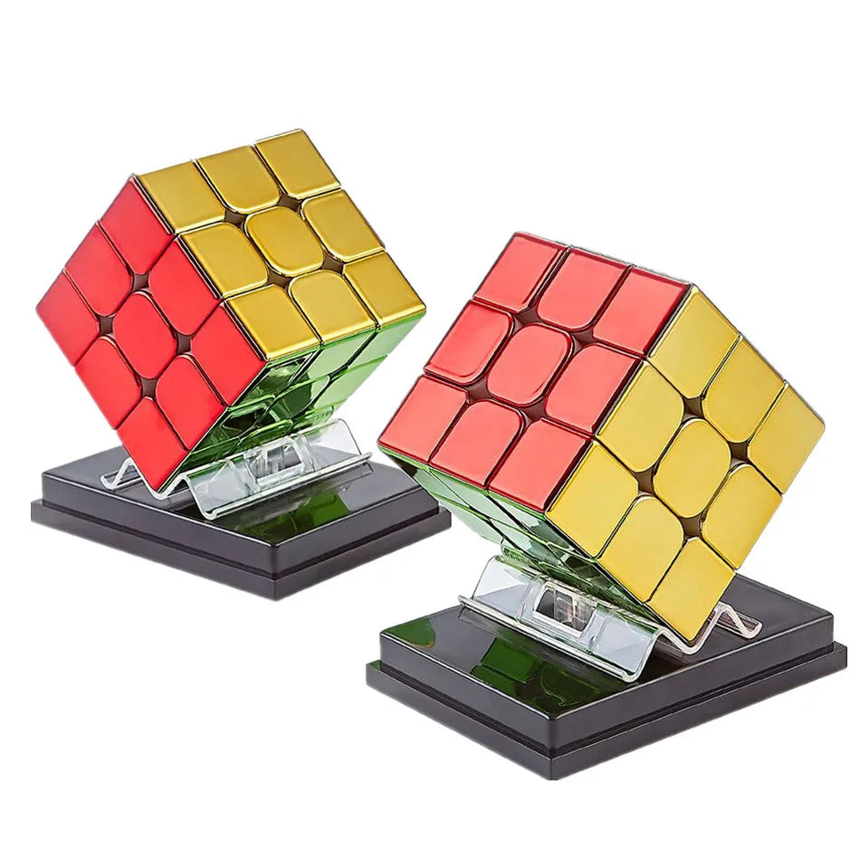 Cyclone Boy Magnetische 3x3 Magic Cube | Professionele Speedcube Puzzel | Glanzend Electroplating Design