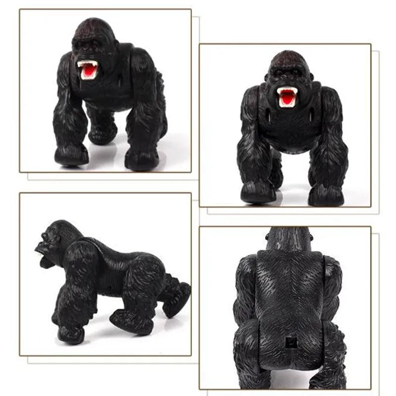 Intelligente RC Robot | Hoog Gesimuleerde Orang-oetan Afstandsbediening Dier Met Geluid en Lichteffecten | Grappig Angstaanjagend Gorilla Speelgoed Cadeaus