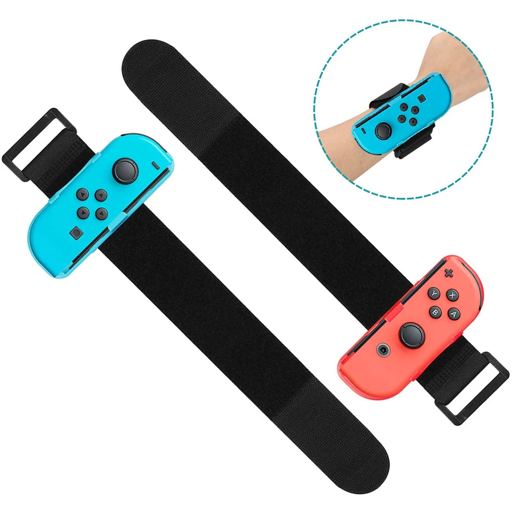 Verstelbare Game Armband Strap voor Nintendo Switch Joy-Con Controller | Polsband voor Dansen & Beweging