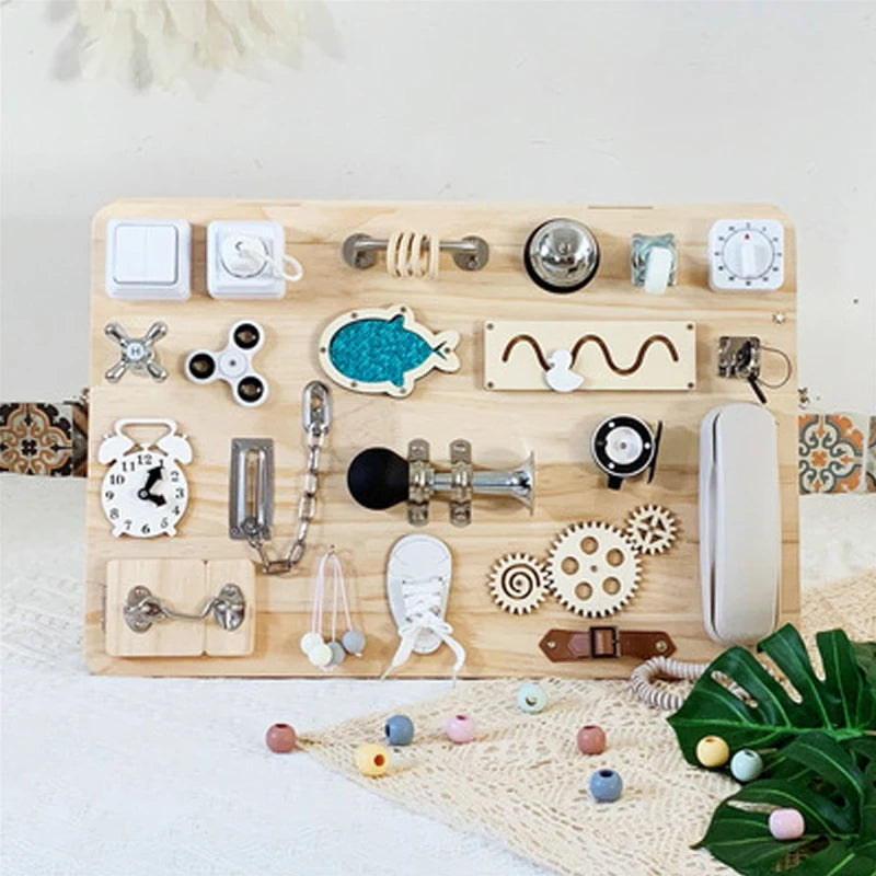 DIY Busy Board Accessoires | Montessori Onderwijs- & Leerspeelgoed
