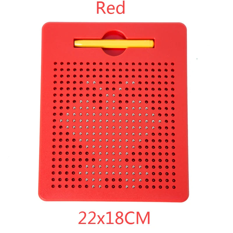 Magnetische Bal Tekenbord Met Pen, Leer Tablet Voor Tekenen, Montessori Educatief Speelgoed Voor Kinderen En Volwassenen