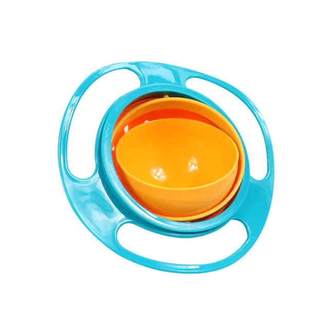 Anti-mors snackkom | Anti-mors 360° draaibare gyroscopische kom