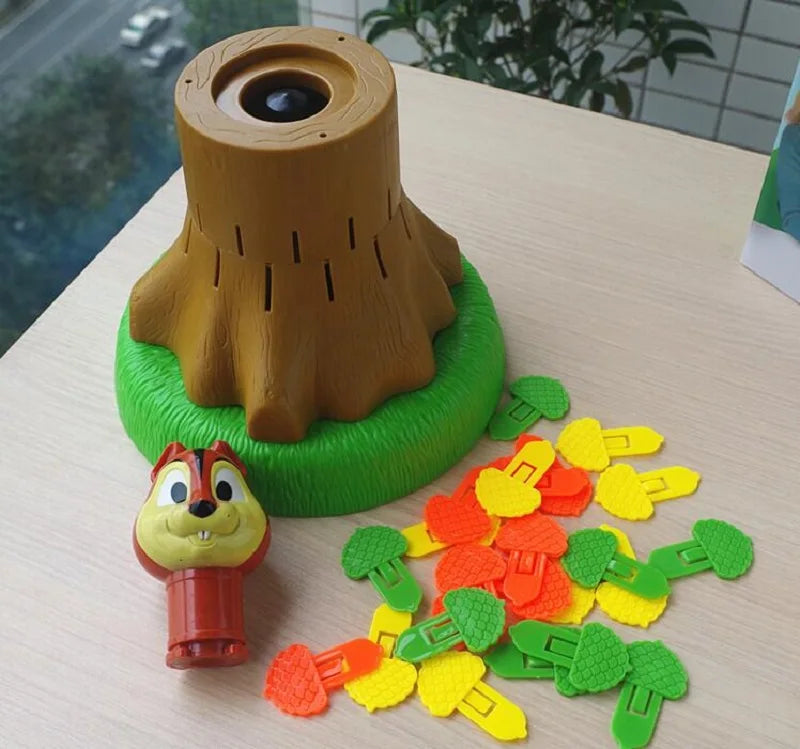 Grappige Eekhoorn Stuiteremmer Spel | Ontspannend & Interactief Gezelschapsspel, Cadeau voor Feestjes
