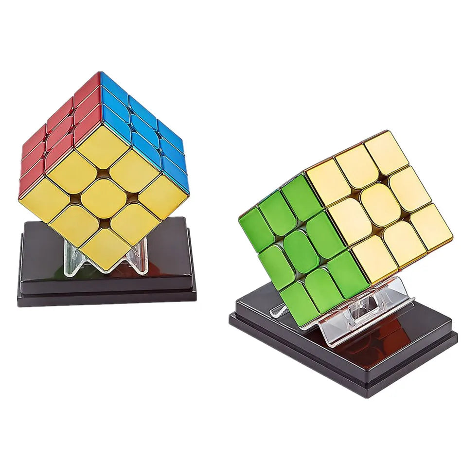 Cyclone Boy Magnetische 3x3 Magic Cube | Professionele Speedcube Puzzel | Glanzend Electroplating Design