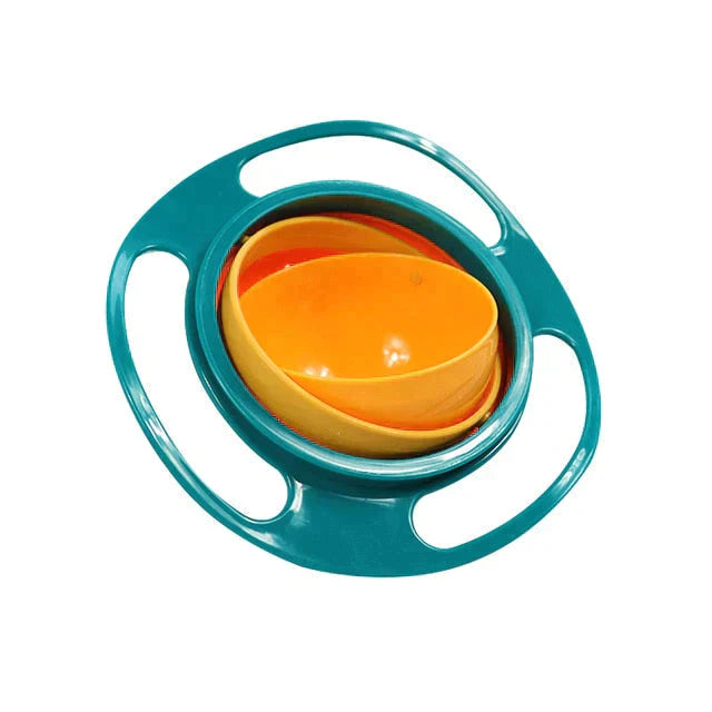 Anti-mors snackkom | Anti-mors 360° draaibare gyroscopische kom