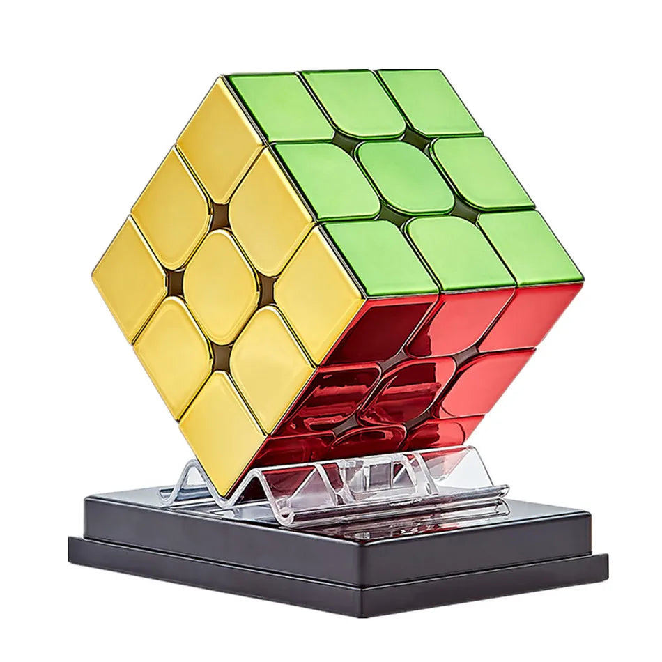 Cyclone Boy Magnetische 3x3 Magic Cube | Professionele Speedcube Puzzel | Glanzend Electroplating Design