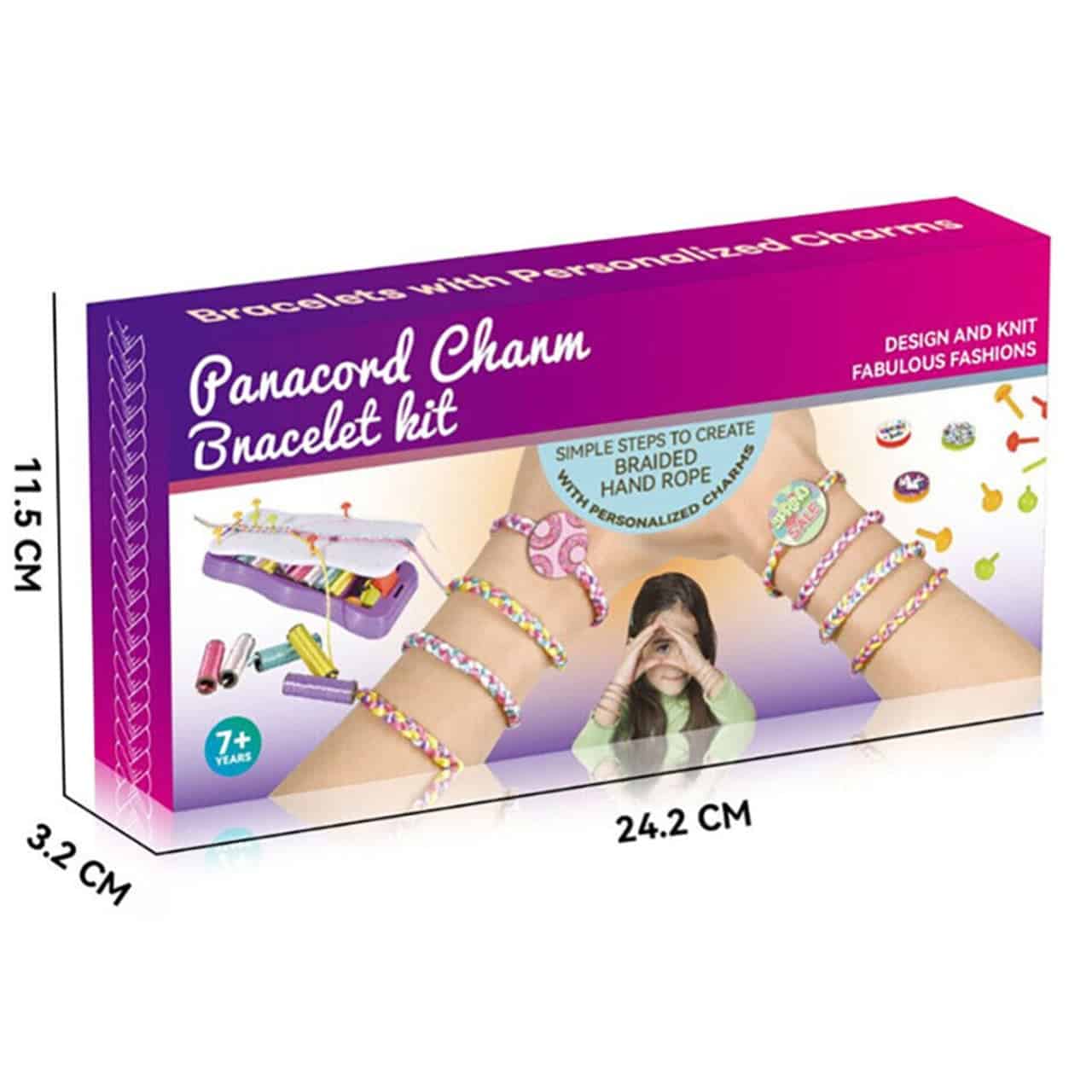 KnitFun Armband Brei Kit voor Kinderen | Creatief DIY Speelgoed | Armbanden Maken