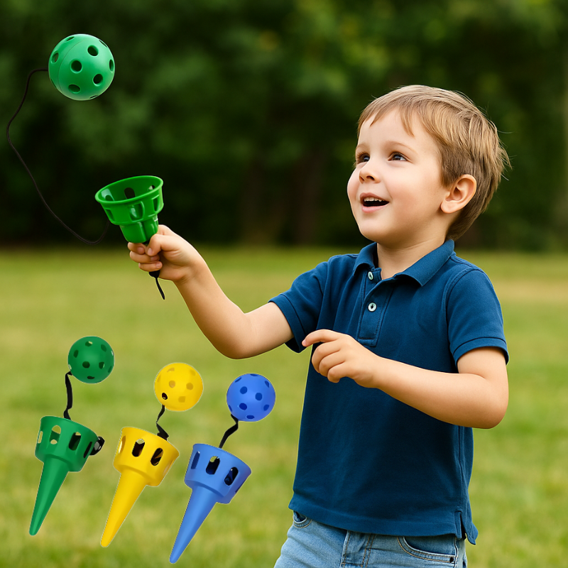 Klassiek Vang- en Gooi Spel voor Actieve Kinderen