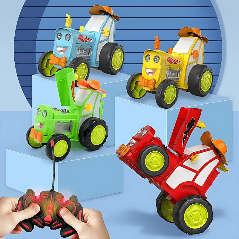 Stuntauto met licht en muziek