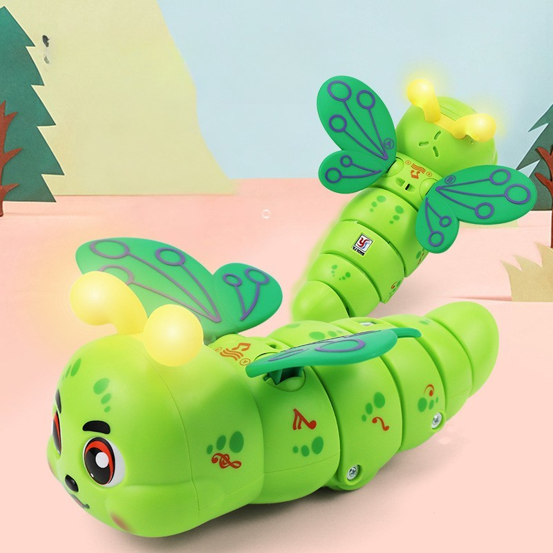 Kruipende Rups met Licht & Muziek | Interactief Speelgoed voor Baby’s en Peuters