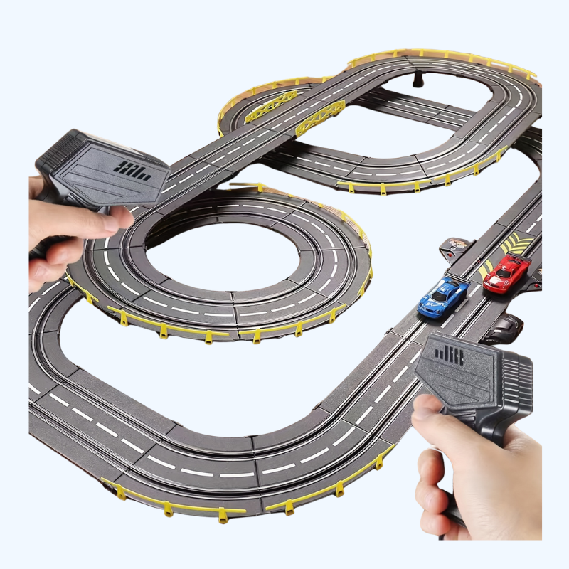 USB-Aangedreven Dubbele Racebaan - Raceautobaan - Perfect Cadeau voor Kerst & Verjaardagen - Voor Jongens & Meisjes