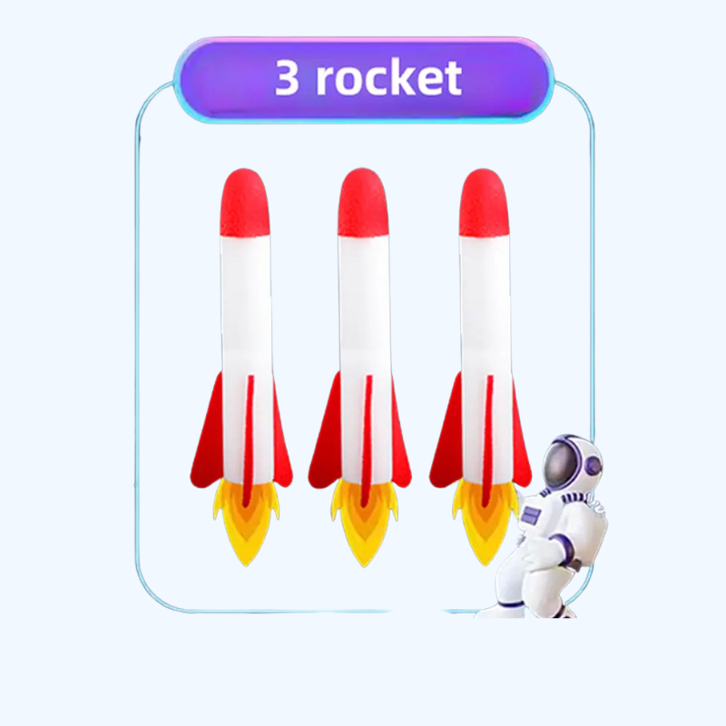 Kinderen raketlancer stap-pomp | Power luchtgeperste stomp buiten familie spellen lucht sport speelgoed voor kinderen