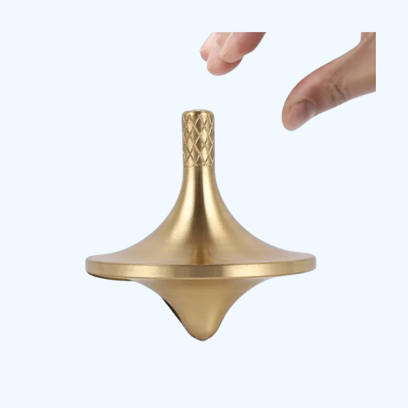 Inception Ruimte Metalen Messing Tol | Stressverlichtend Gyro Speelgoed, Creatieve Bureauspinner, Kleine Fidget Spinner voor Volwassenen
