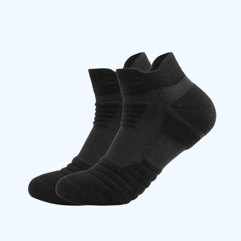 Antislip Voetbalsokken voor Mannen | Korte & Lange Sport Sokken, Ademend & Geurvrij, Geschikt voor Voetbal & Basketbal (Maat 39-45)
