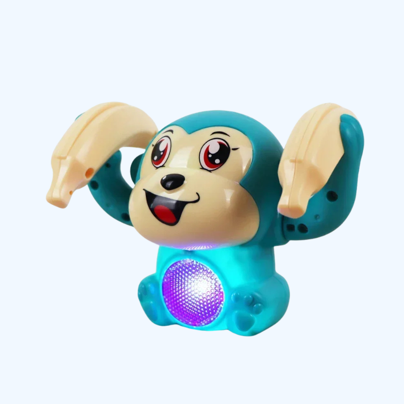 Elektrisch Tuimelende Aap Speelgoed | Licht- en Muziekpuzzel, Educatief Vroeg Leren Speelgoed voor Kinderen