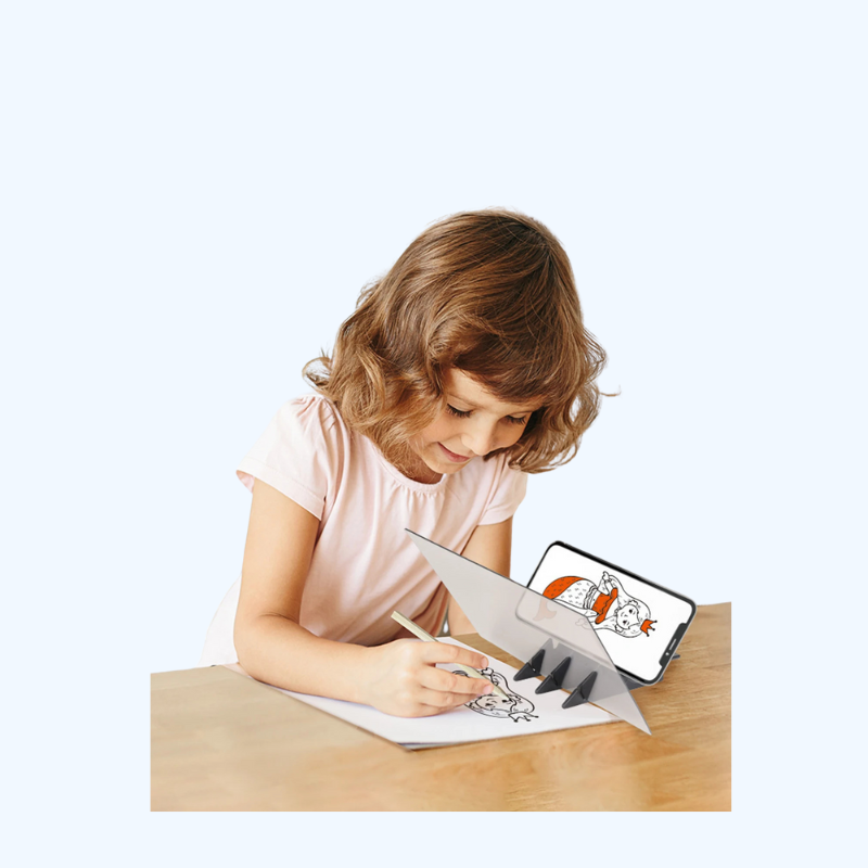 1 Stuk Projectie Tekenbord | Kopieer- & Schetsprojector, Montessori Speelgoed met Dimfunctie