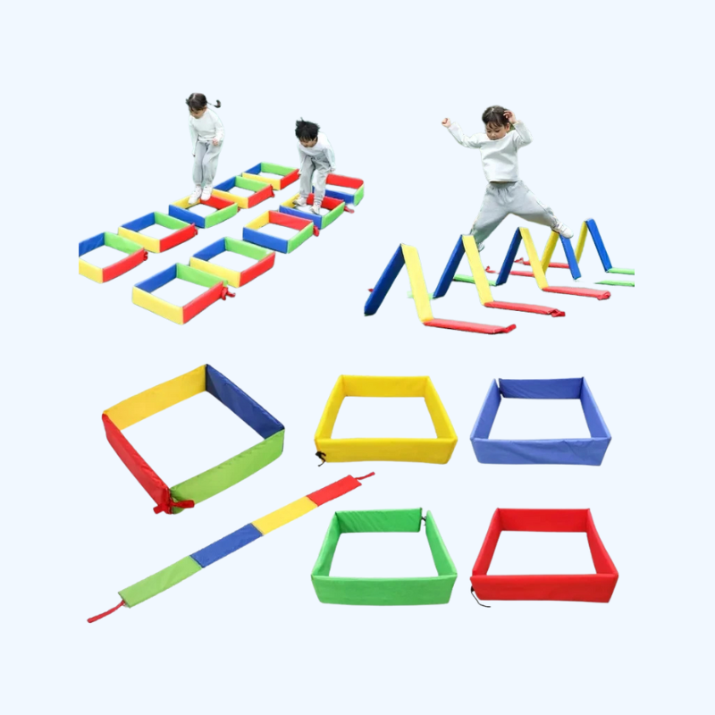 Perforated Frame Jumping Game - Sensorisch Trainingsspeelgoed voor Kleuters en Kindersporten