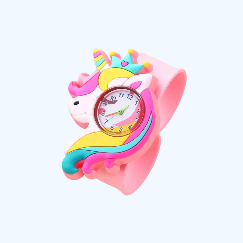 3D Cartoon Kinderhorloge | Anime Polshorloge, Verjaardagscadeau voor Jongens & Meisjes, Educatief Speelgoed