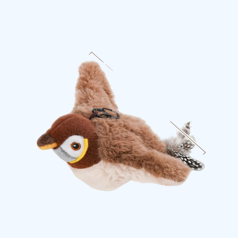 Interactieve Fladderende Vogelspeelgoed voor Katten | Beweegsensor & Oplaadbaar