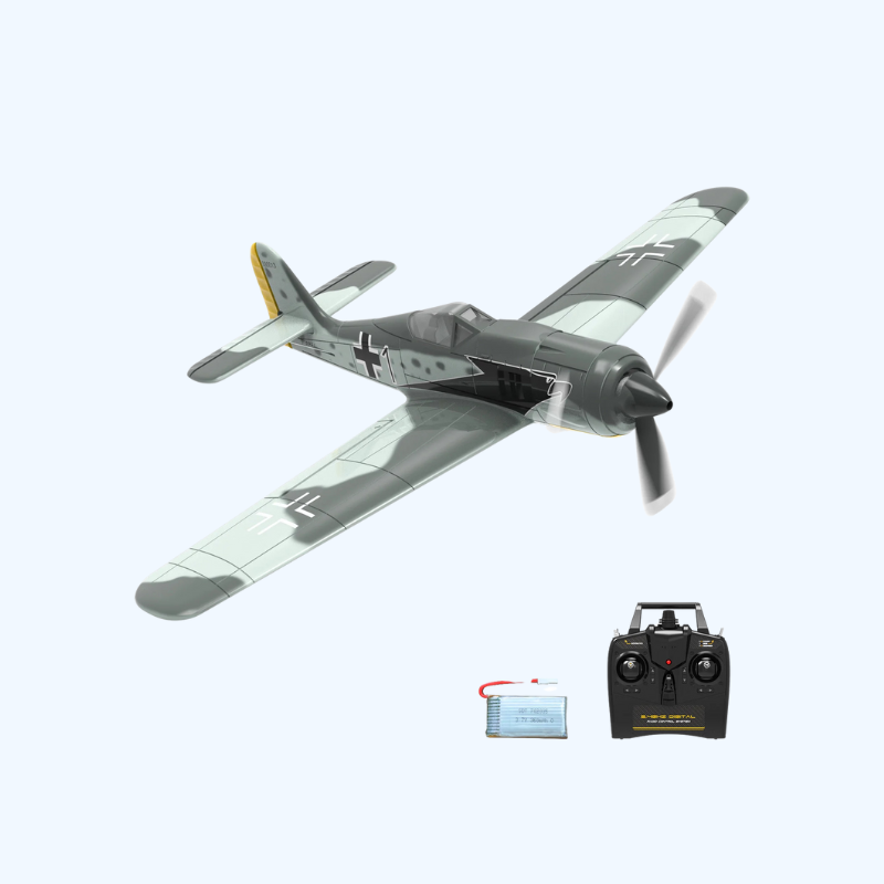 RC Vliegtuig 2.4G 6-Axis | Vaste vleugels, aerobatic RTF gevechtsvliegtuig