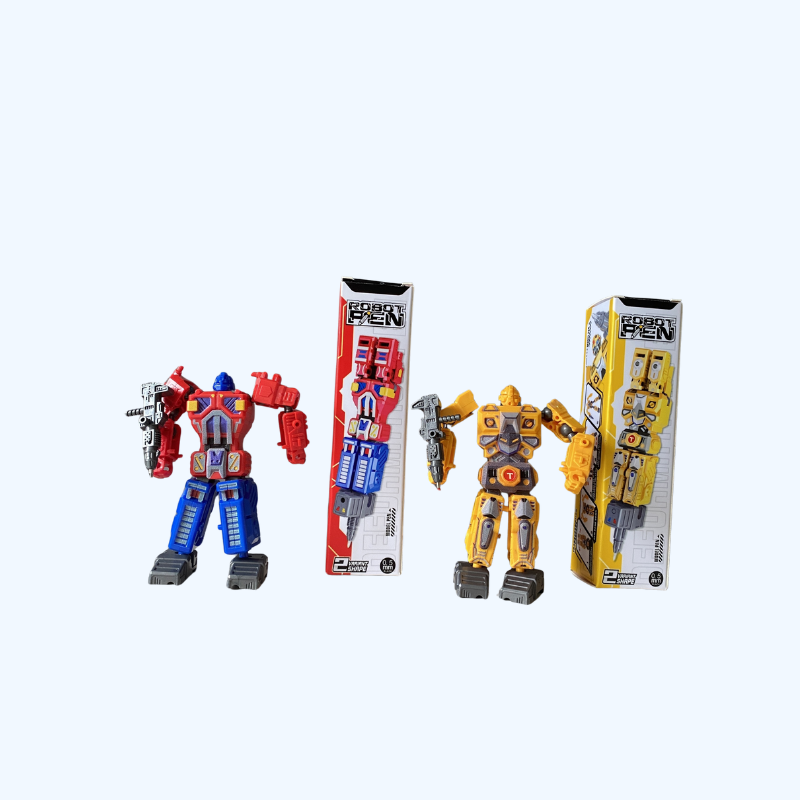 2-in-1 Transformer Robot Pen | Uniek Educatief Speelgoed & Schrijfgerei | Educatief Speelgoed | Voor Kinderen