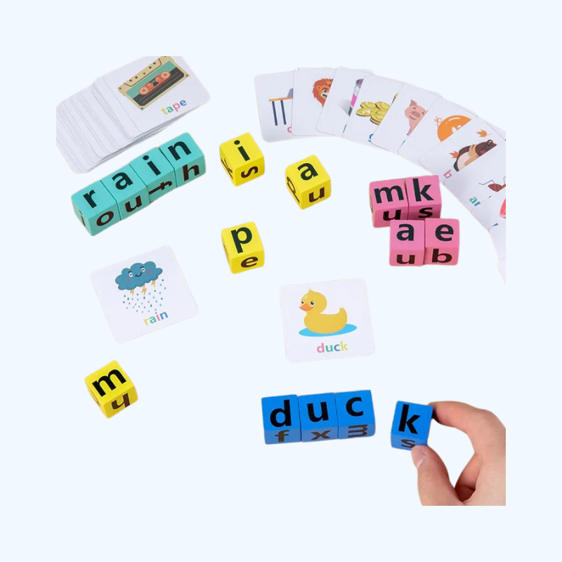 Woordrace Bordspel | Educatief Spel voor Spelling & Taalplezier