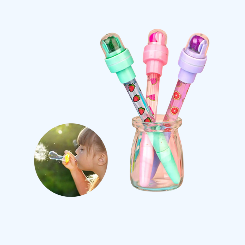 5-in-1 Bubble Roller Balpen met Licht | Magische Schrijfset | Schoolbenodigdheden