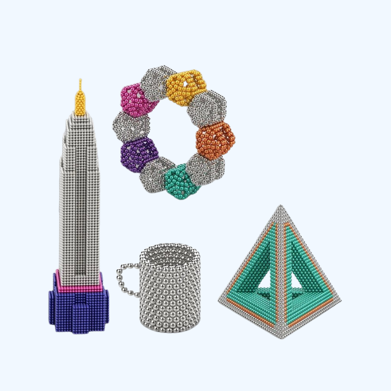 Magnetische Knikkerbaan Speelset | Creatief Bouwen en Leren