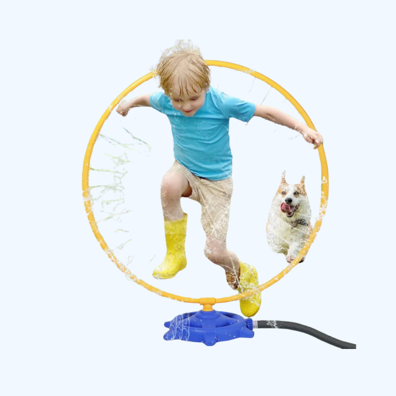 Draaibare Watersproeier voor Peuters | Verstelbare Sproeikoppen | Buitenspeelgoed