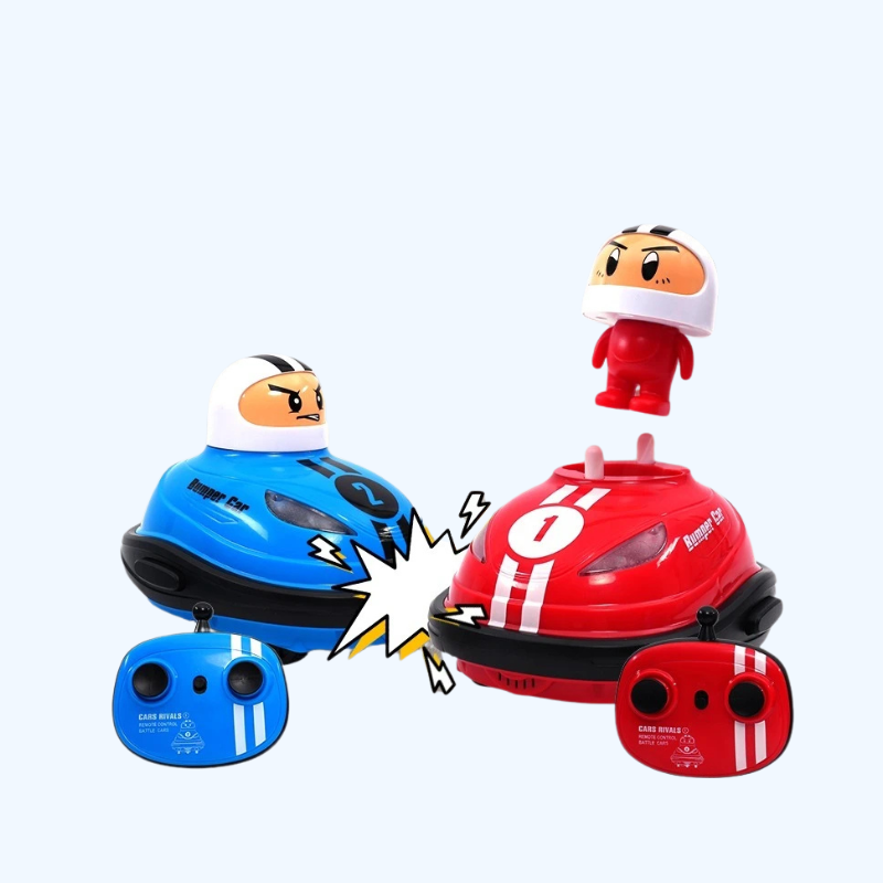 Super Battle Bumper Auto - RC Speelgoed met Pop-up Pop, Crash & Licht | Cadeau voor Kinderen & Ouders
