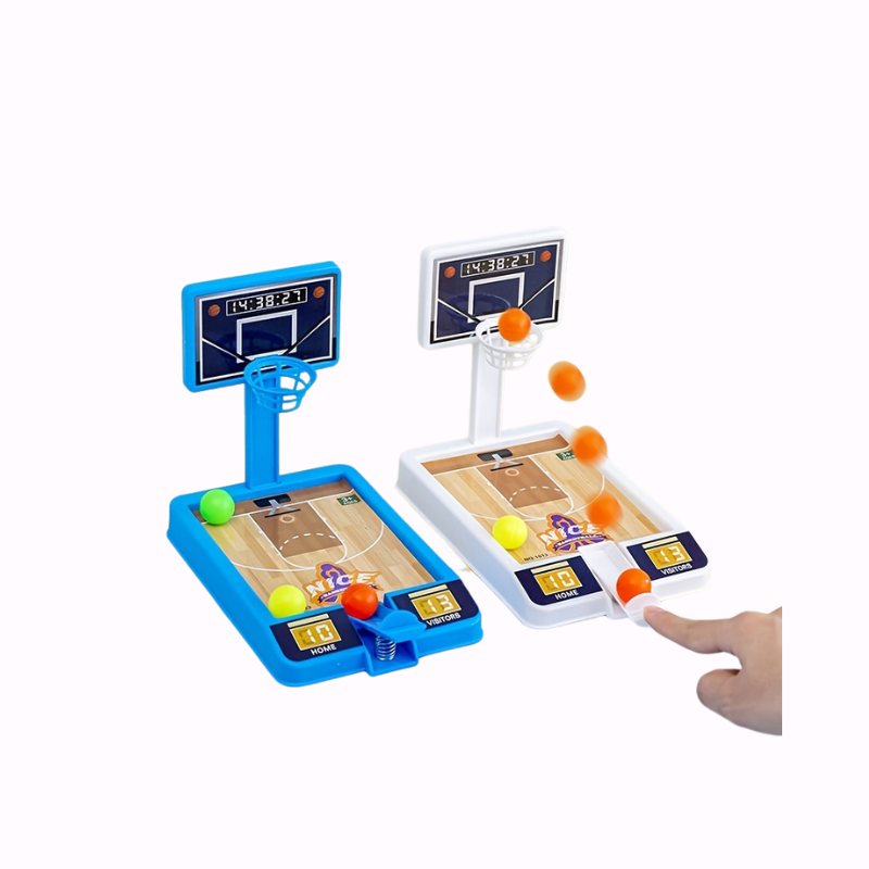 Mini Basketbal Katapult | Vinger Schietmachine | Interactief Speelgoed voor Kinderen & Ouders