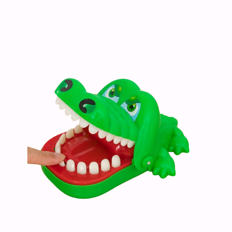 Krokodil Tanden Trek Spel | Interactief Grappig Spel | Gezelschapsspel voor Kinderen 3+