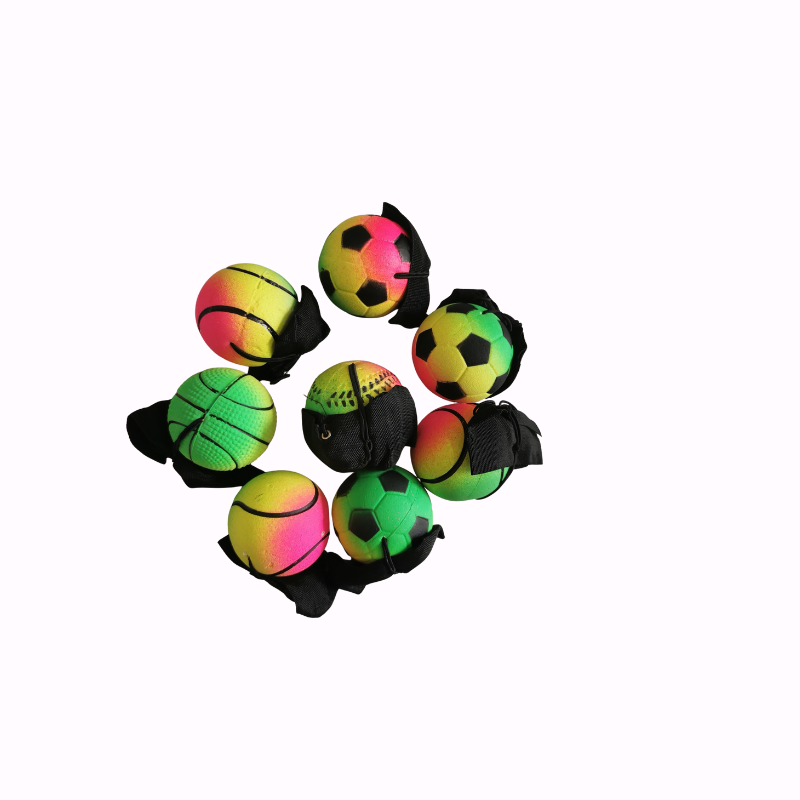 Beleef eindeloos speelplezier met de Funny Novelty Rubber Wrist Rebound Ball