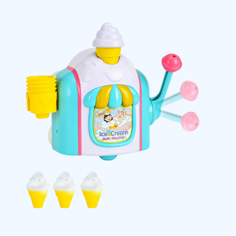 Bad Speelgoed Set | IJsjes-bellenmaker, veilig voor kinderen in bad